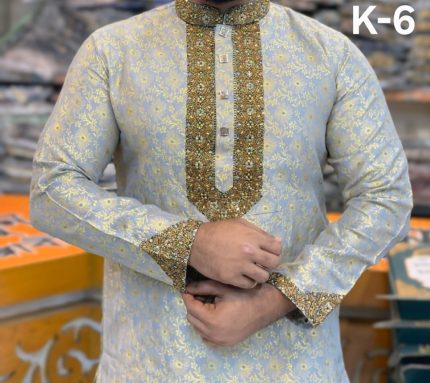 লাক্সারি কাতান এ্যাশ কালার ( K-6)